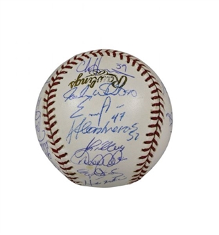 2003 Yankees Team-Signed World Series Baseball (30 Signatures incl Jeter, Rivera, Matsui and Clemens)
